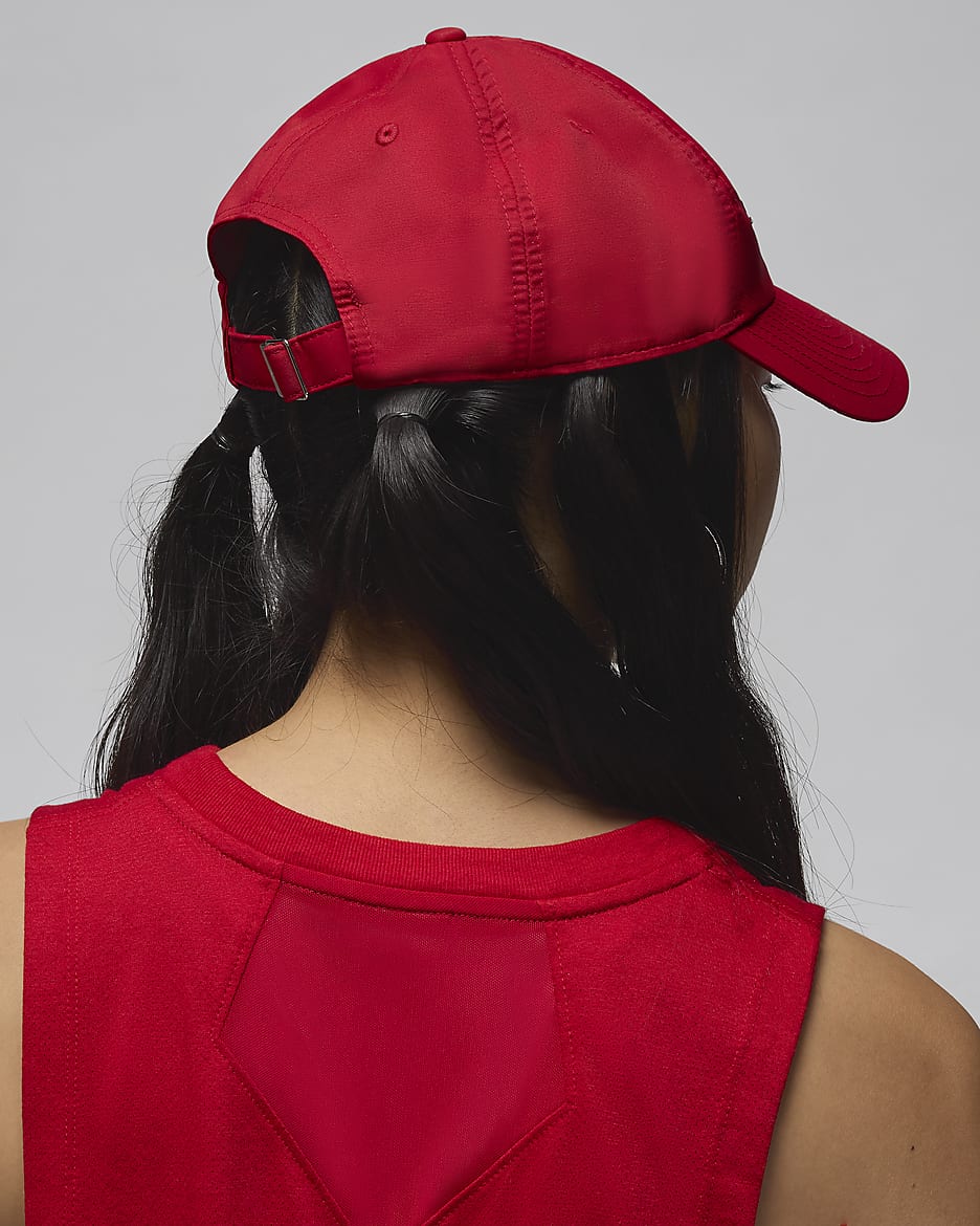 Jordan Club Unstructured Hat - Gym Red/Black