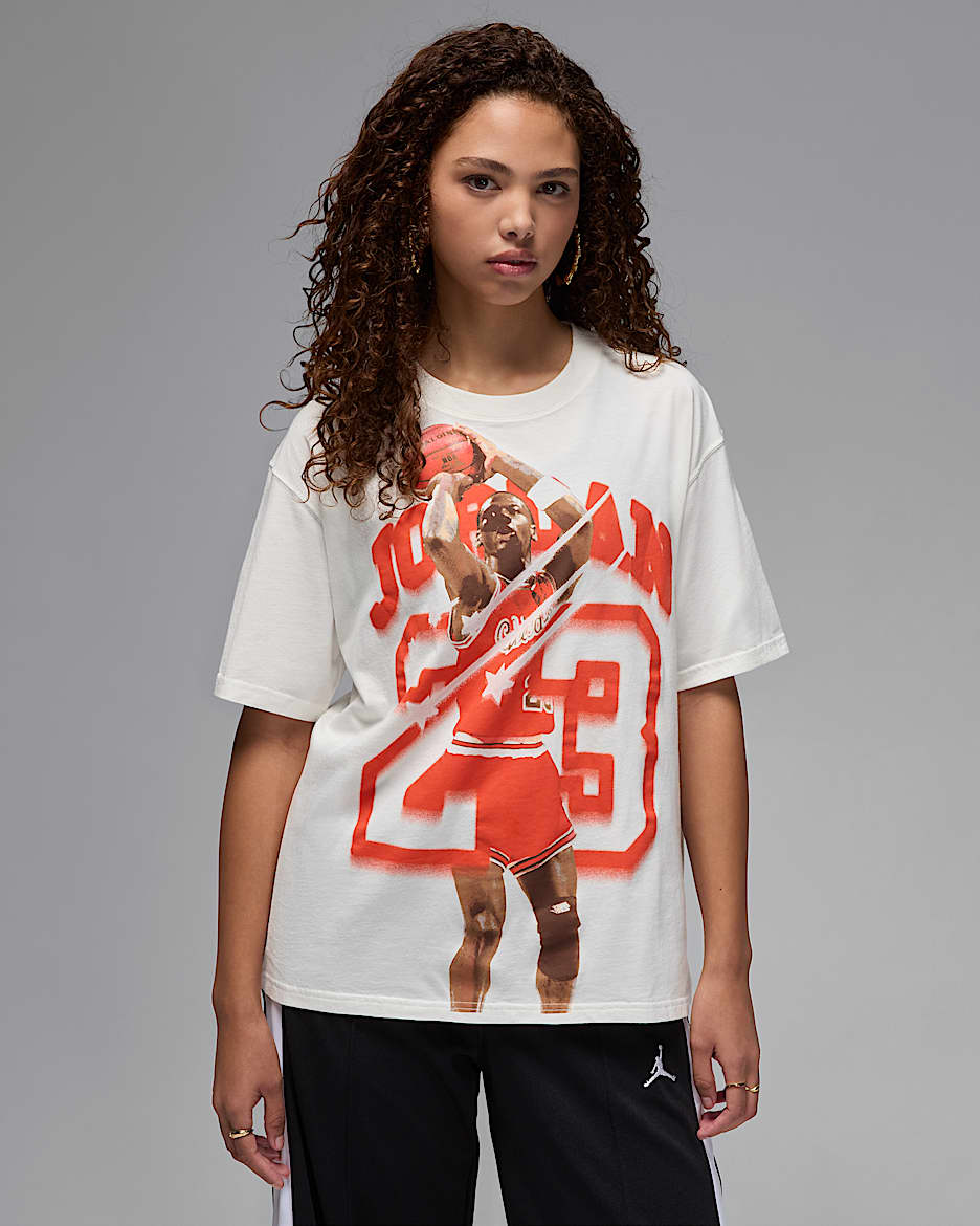 Playera con gráfico para mujer Jordan - Vela
