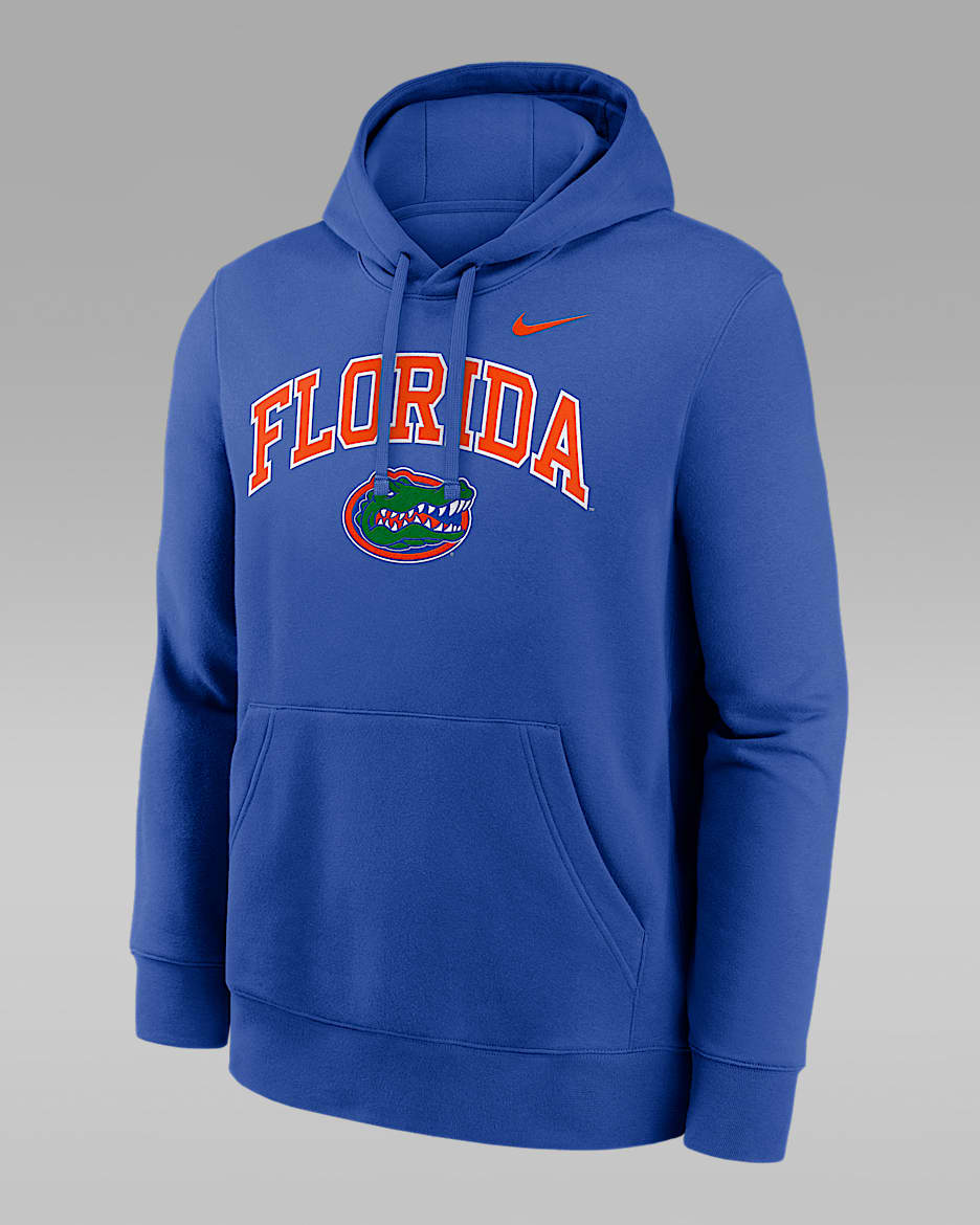 Florida Arch Men's Nike College Pullover Hoodie - Royal