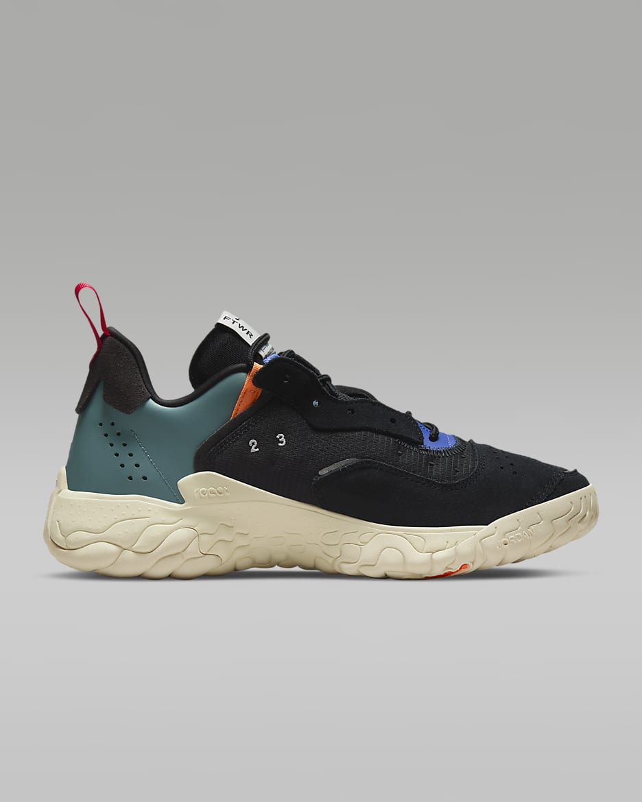 Jordan Delta 2 Men's Shoe - Black/Mineral Slate/Coconut Milk/University Red