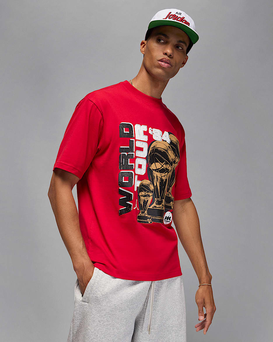 Jordan Men's T-Shirt - Gym Red