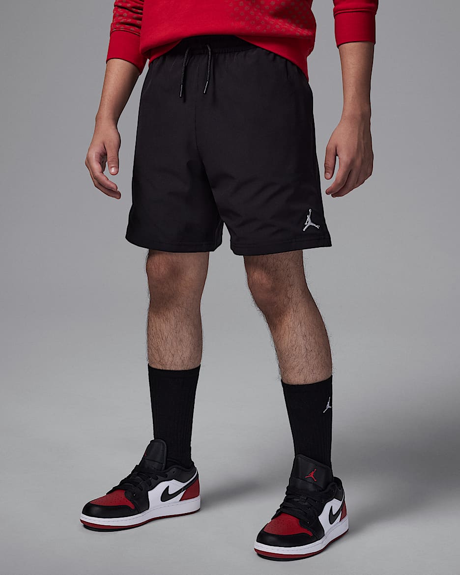 Jordan Big Kids' Jumpman Woven Play Shorts - Black