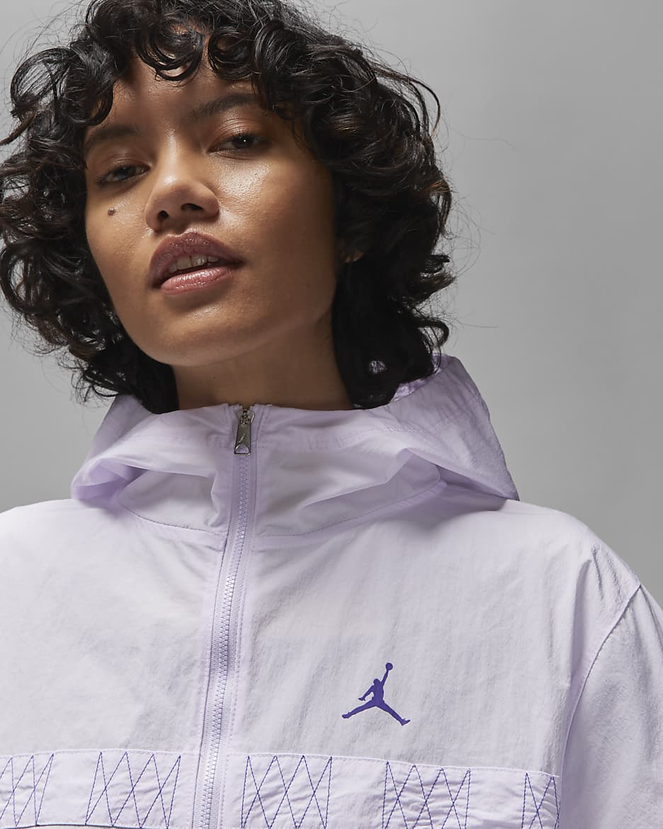 Jordan Sport Women's Lightweight Jacket - Barely Grape/Lapis/Lemon Wash