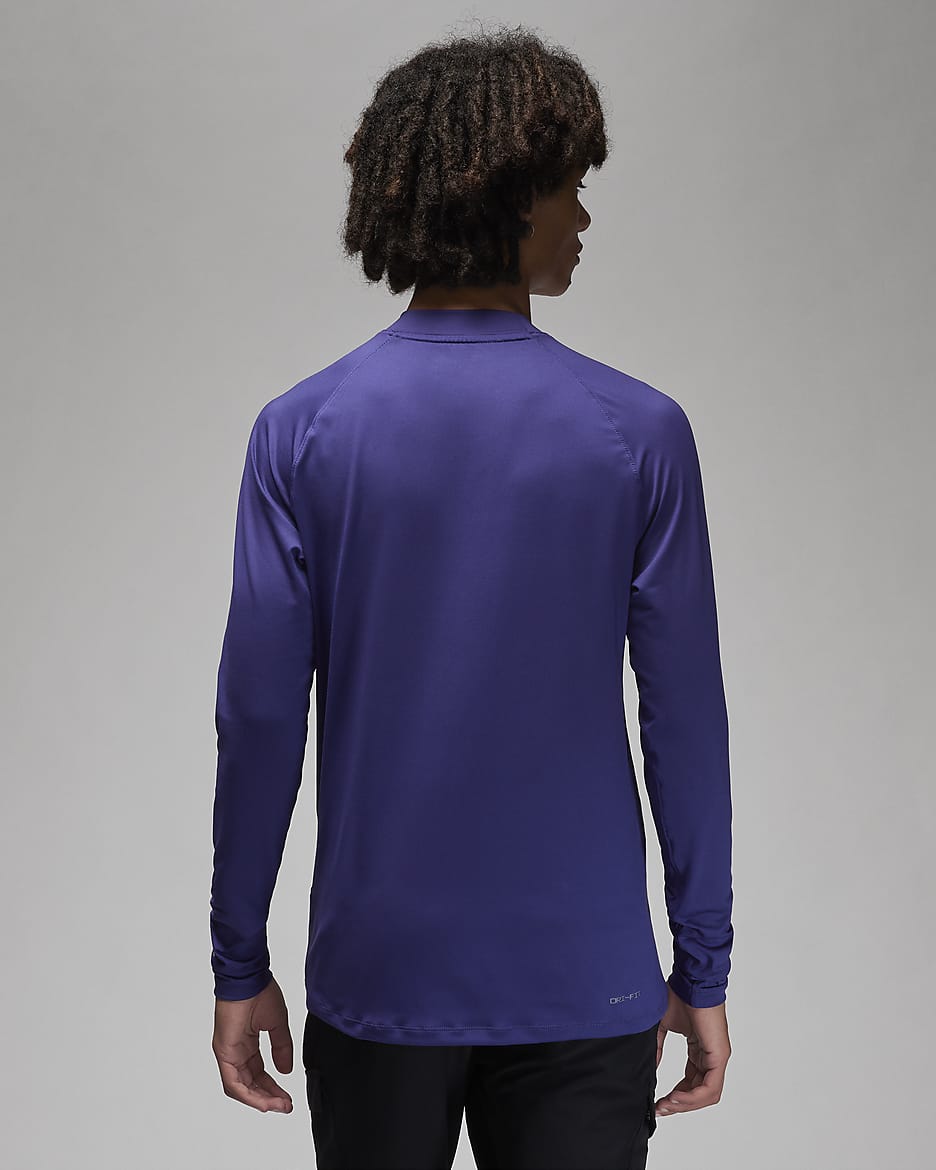 Jordan Dri-FIT Sport Men's Long-Sleeve Golf Top - Sky J Purple/Sail