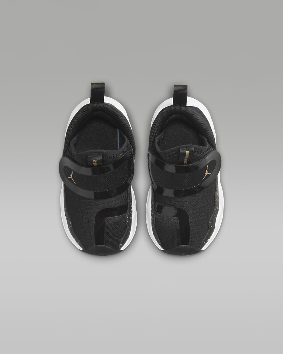 Jordan 23/7 Baby/Toddler Shoes - Black/White/Metallic Gold