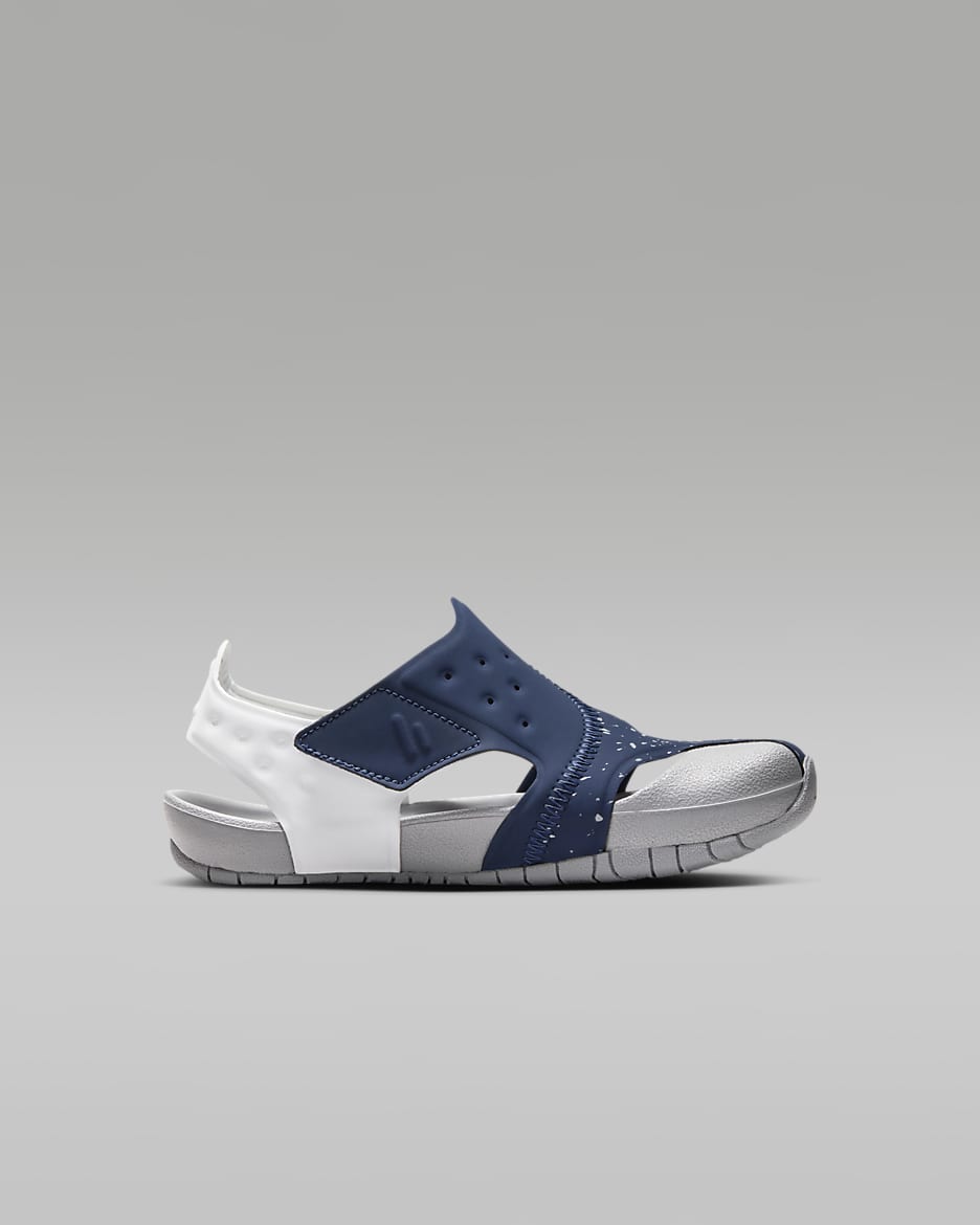 Jordan Flare Schuh für jüngere Kinder - Midnight Navy/Weiß/Cement Grey