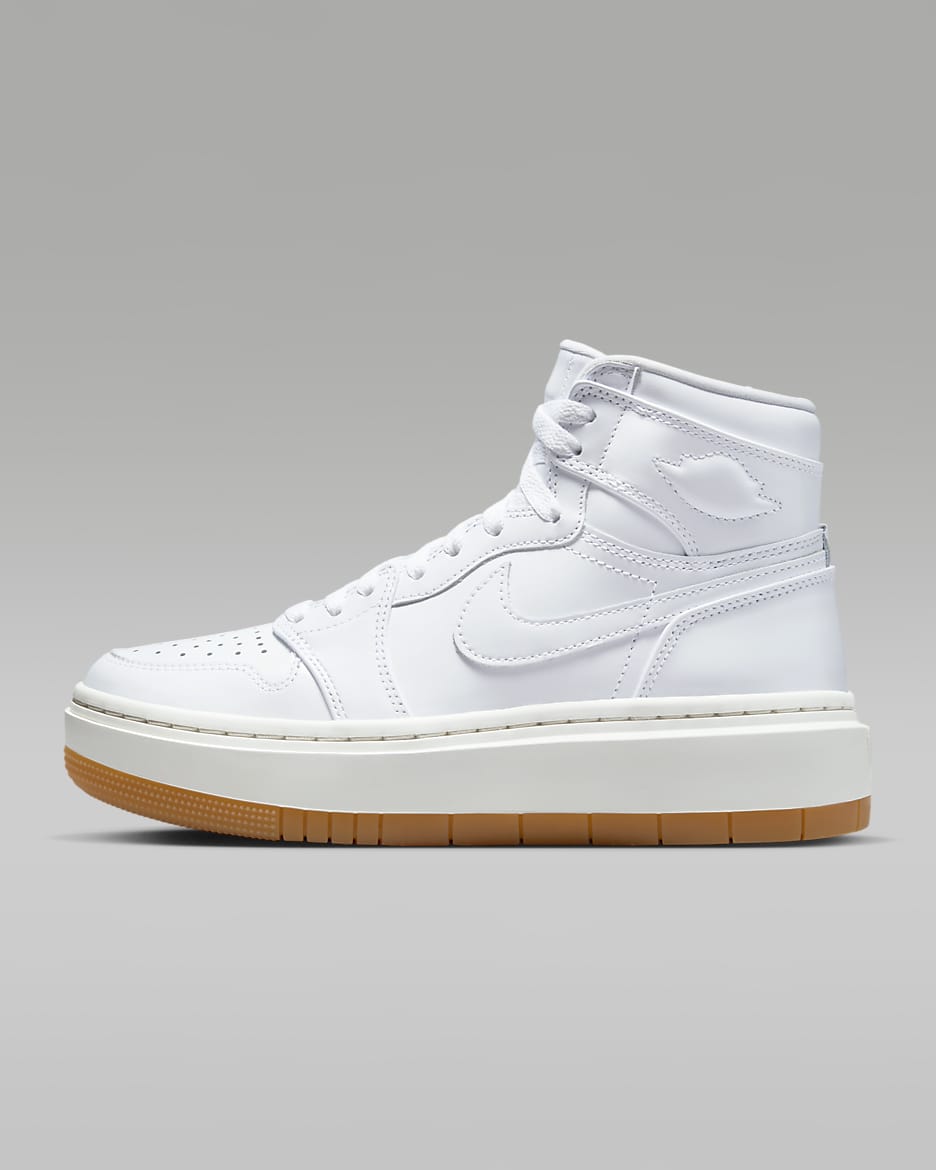 Air Jordan 1 Elevate High SE Women's Shoes - White/Sail/Gum Light Brown/White