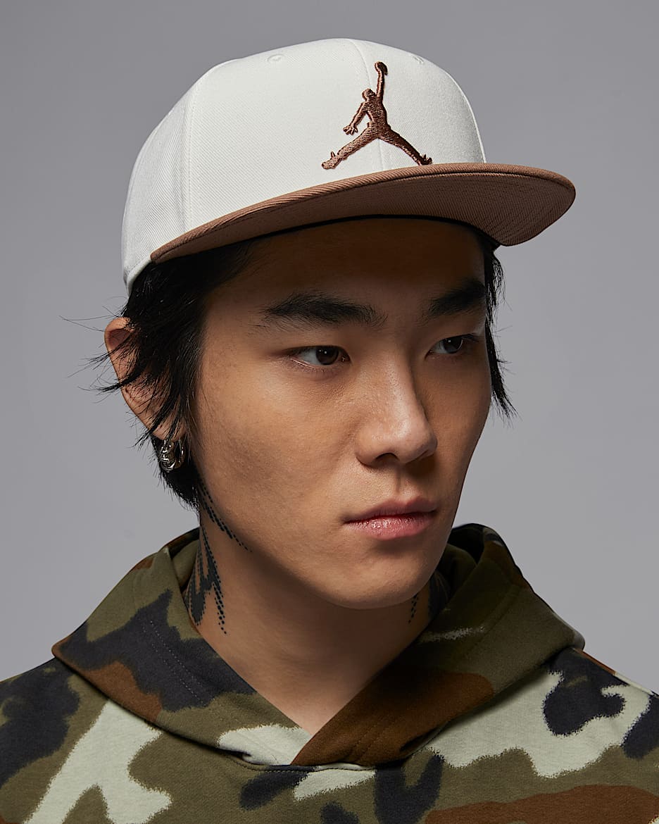 Jordan Jumpman Pro Adjustable Cap - Sail/Archaeo Brown/Archaeo Brown
