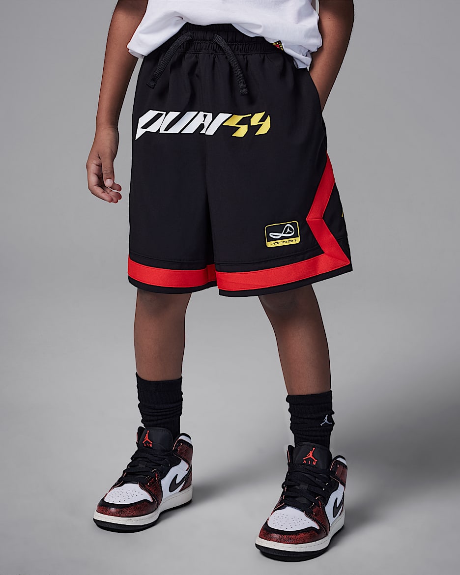 Jordan Dri-FIT Q54 Diamond Shorts (ältere Kinder) - Schwarz