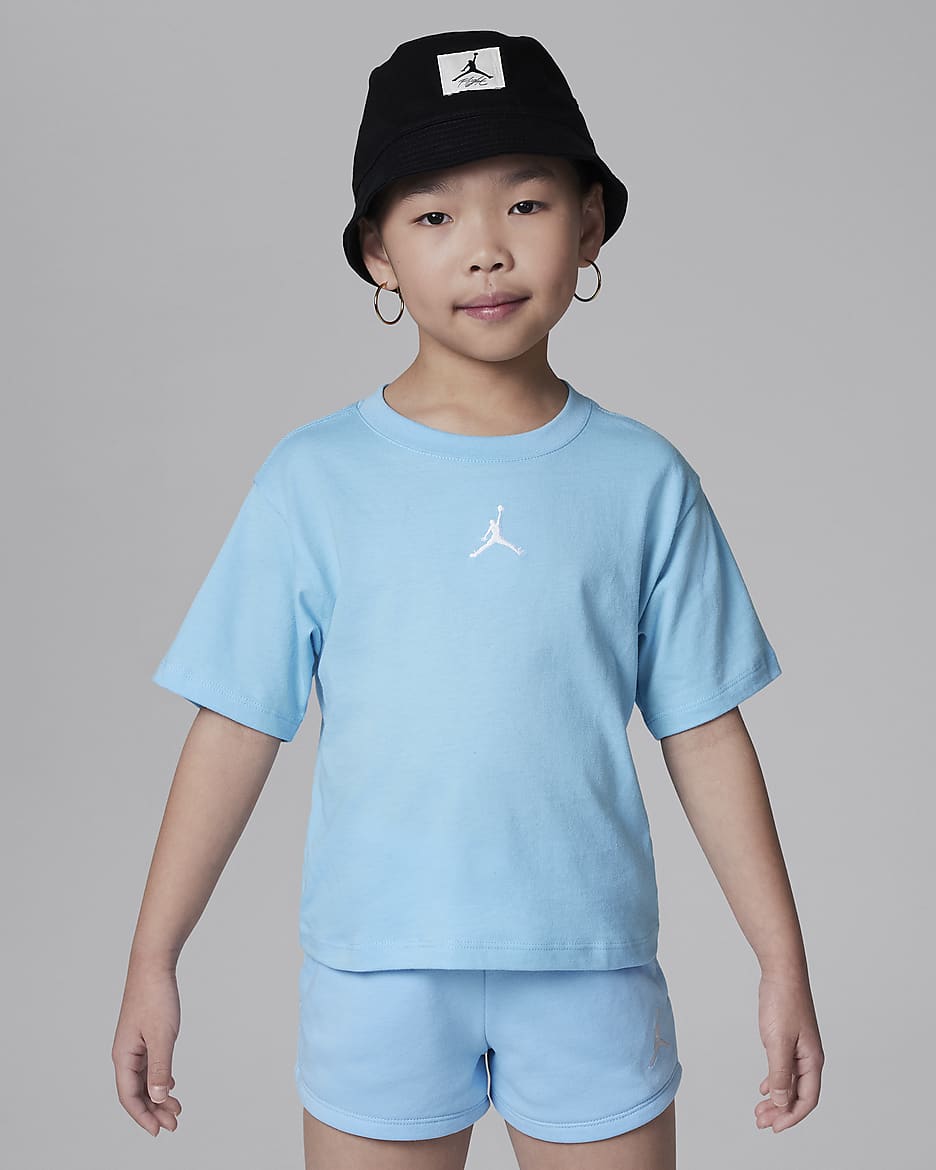 Jordan Essentials Tee Little Kids' T-Shirt - Aquarius Blue