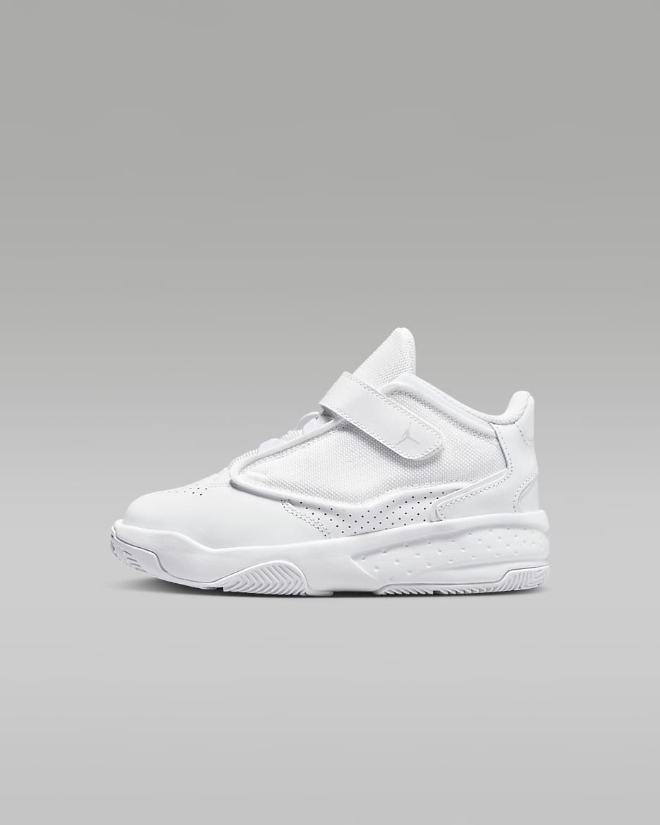 Jordan Max Aura 4 Younger Kids' Shoes - White/Pure Platinum