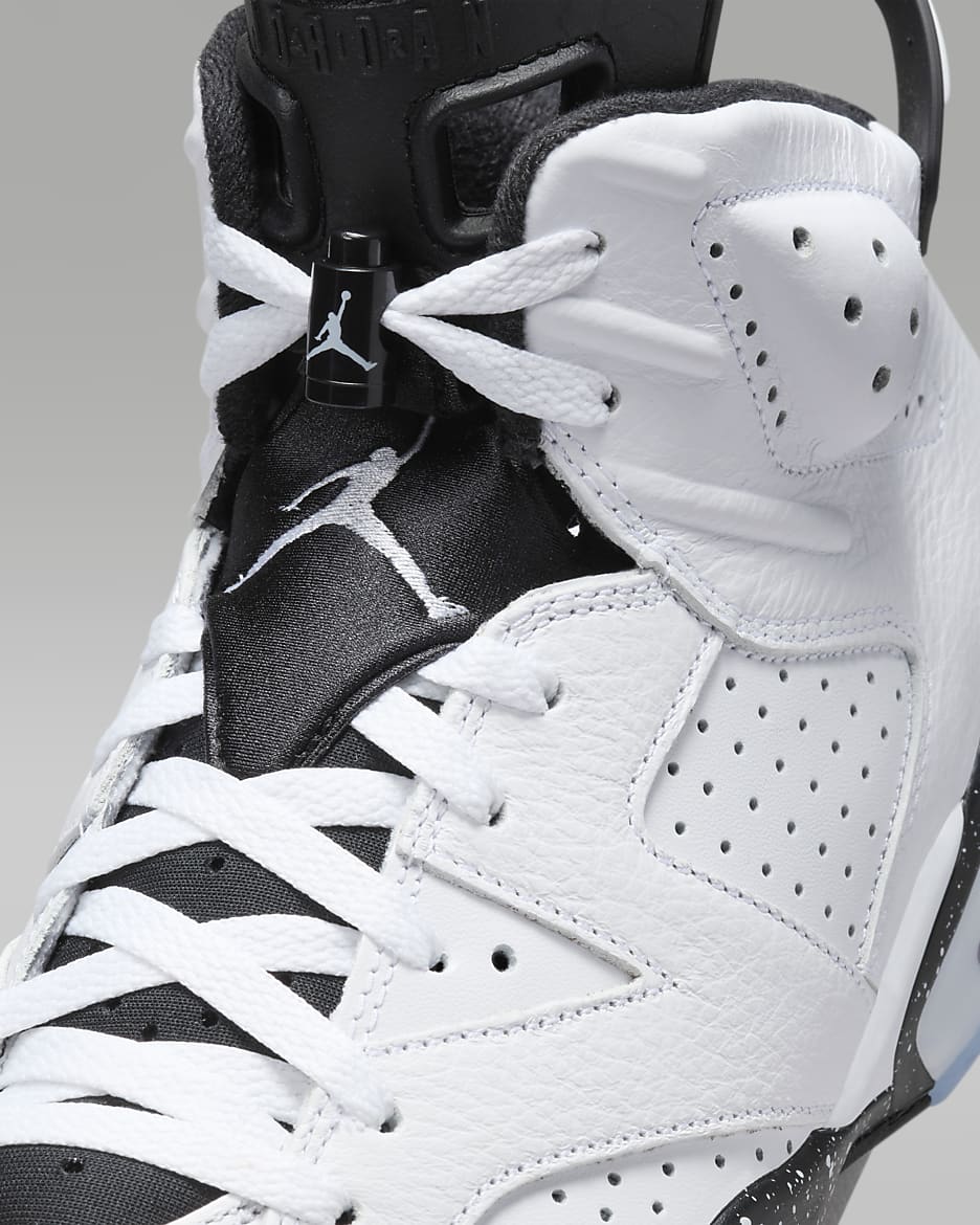 Air Jordan 6 Retro 'White/Black' Men's Shoes - White/Black