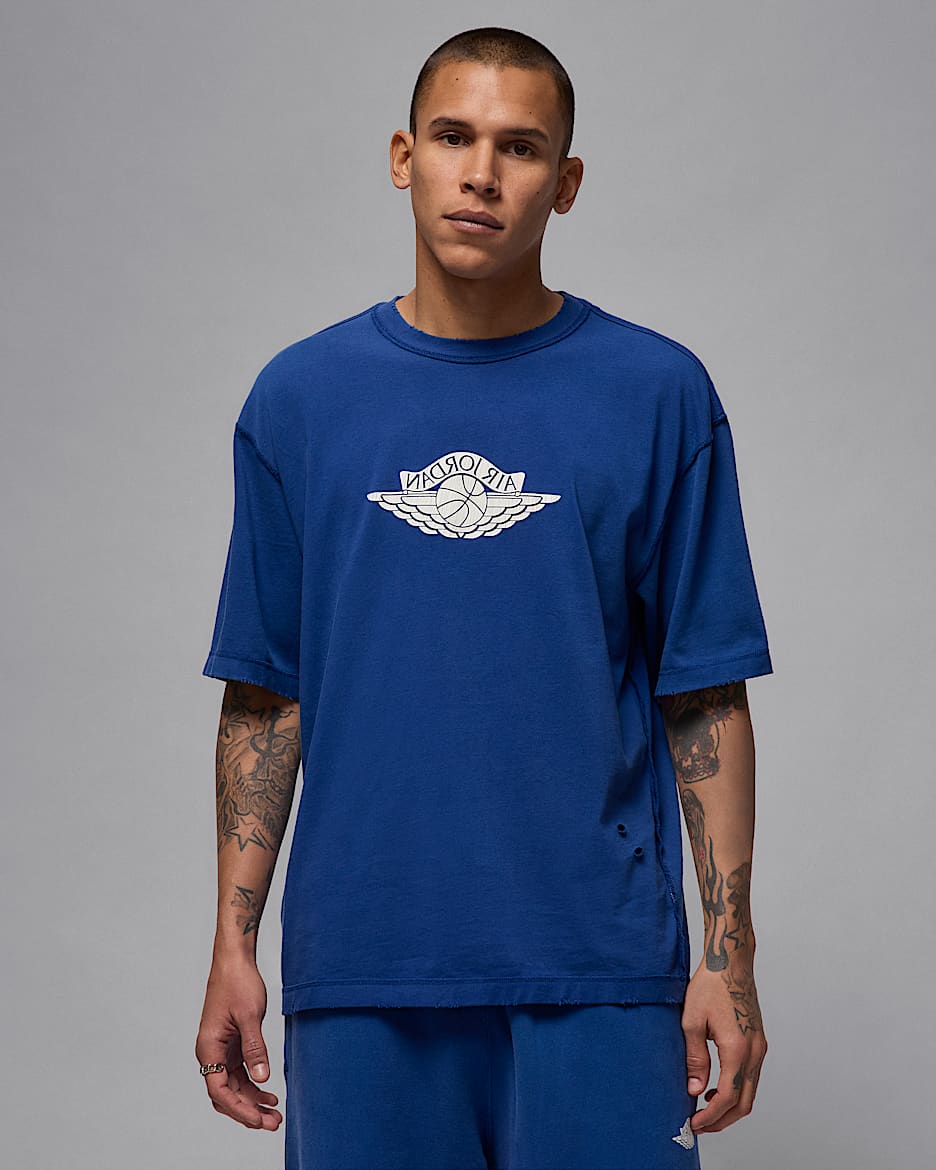 Jordan Rare Air Men's T-Shirt - Deep Royal/Sail
