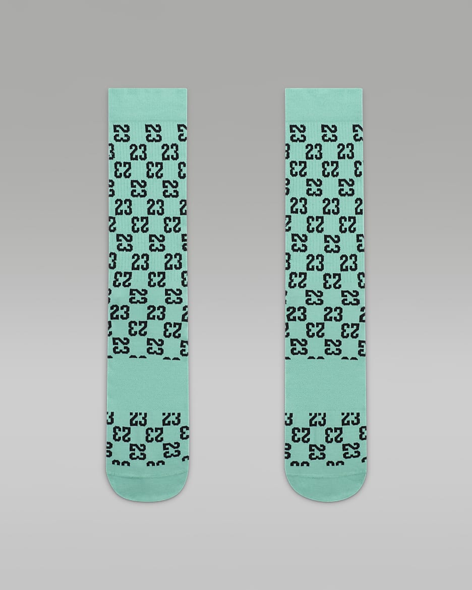 Jordan Everyday Essentials Crew Socks - Emerald Rise/Black