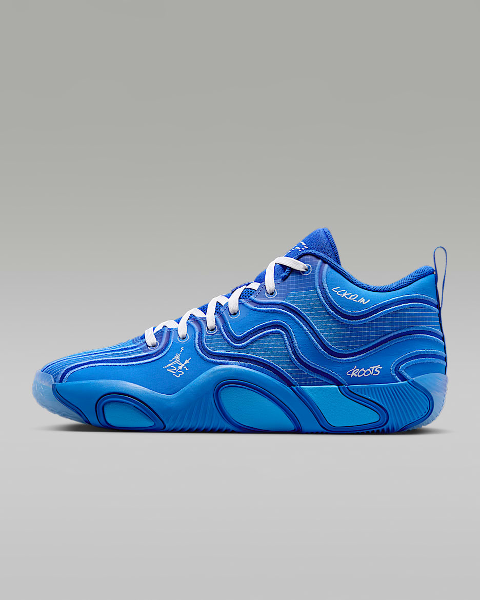 Tatum 3 Basketball Shoes - Pacific Blue/Game Royal/University Blue/White