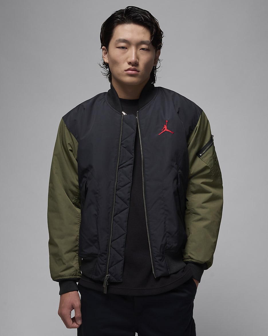 Jordan Renegade Men's Jacket - Off-Noir/Medium Olive