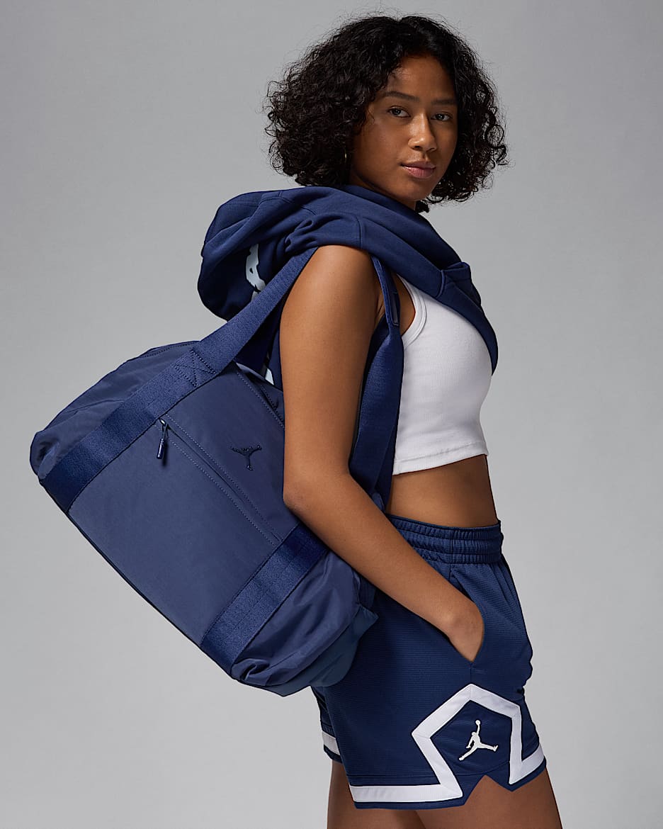 Jordan Alpha Duffel Bag (46.8L) - Midnight Navy