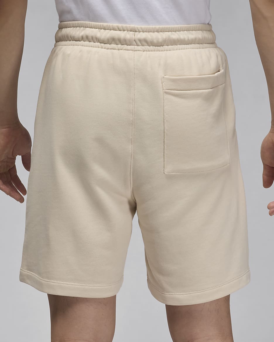 Jordan Essentials Men's Loopback Fleece Shorts - Legend Light Brown/White