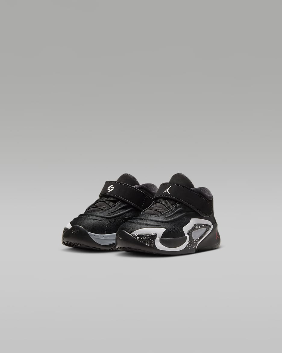 Luka 3 "Speedway" Baby/Toddler Shoes - Black/Smoke Grey/Smoke Grey/White