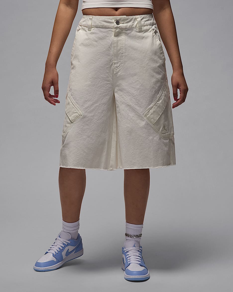 Shorts grandes para mujer Jordan Flight Chicago - Vela