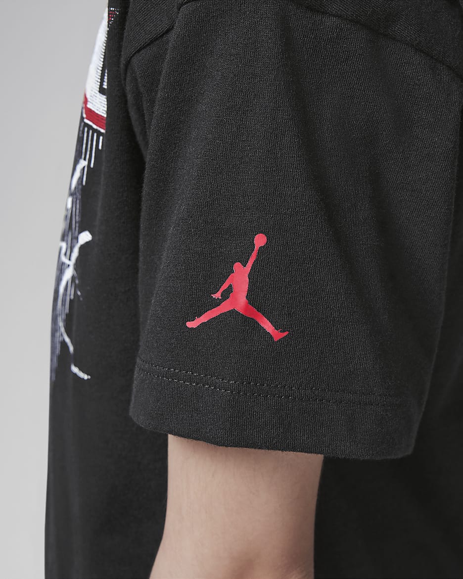 T-shirt Flight Jumpman Jordan pour ado - Noir