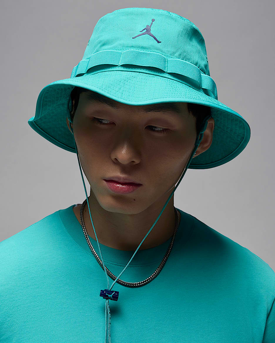 Jordan Apex Bucket Hat - Washed Teal/Midnight Navy
