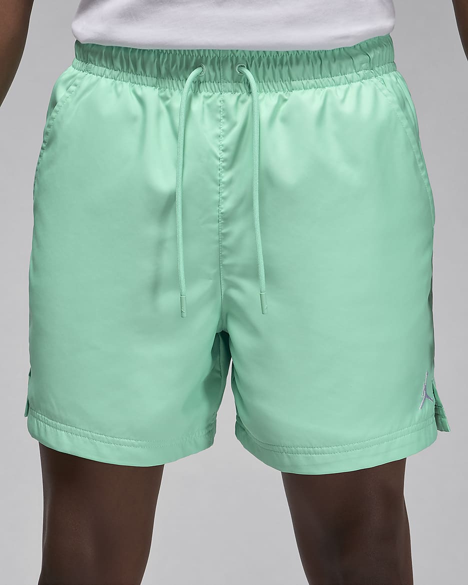 Jordan Essentials Men's 13cm (approx.) Poolside Shorts - Emerald Rise/White