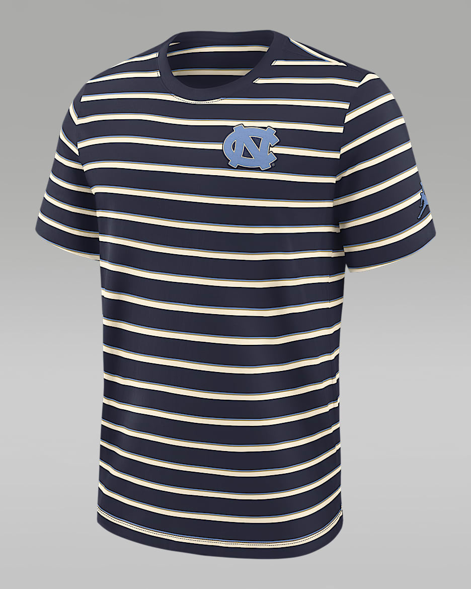 North Carolina Athletic Prep Legacy Summit Stripe Men's Jordan Brand College T-Shirt - Navy
