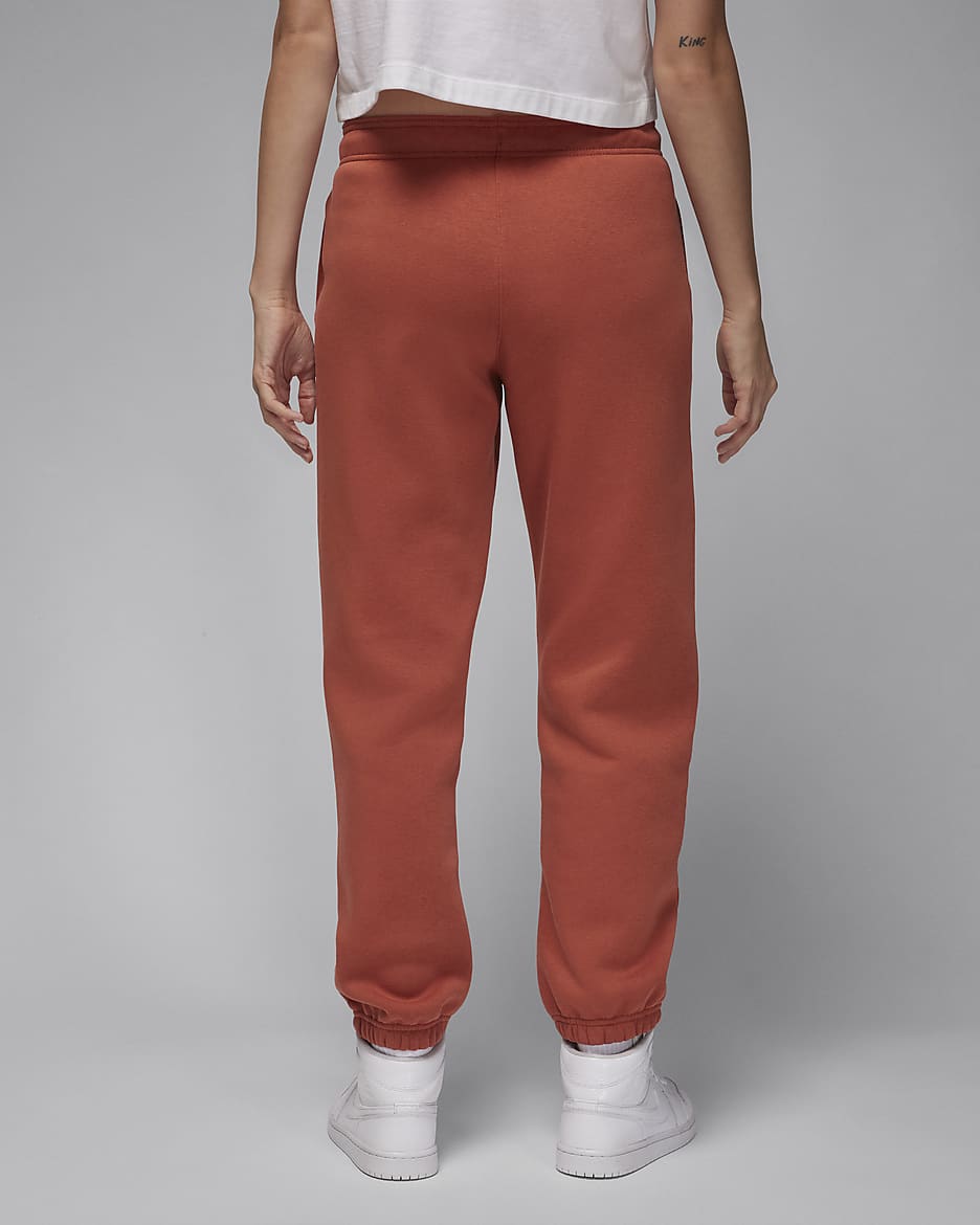 Pantalon en tissu Fleece Jordan Brooklyn pour femme - Dusty Peach/Sail