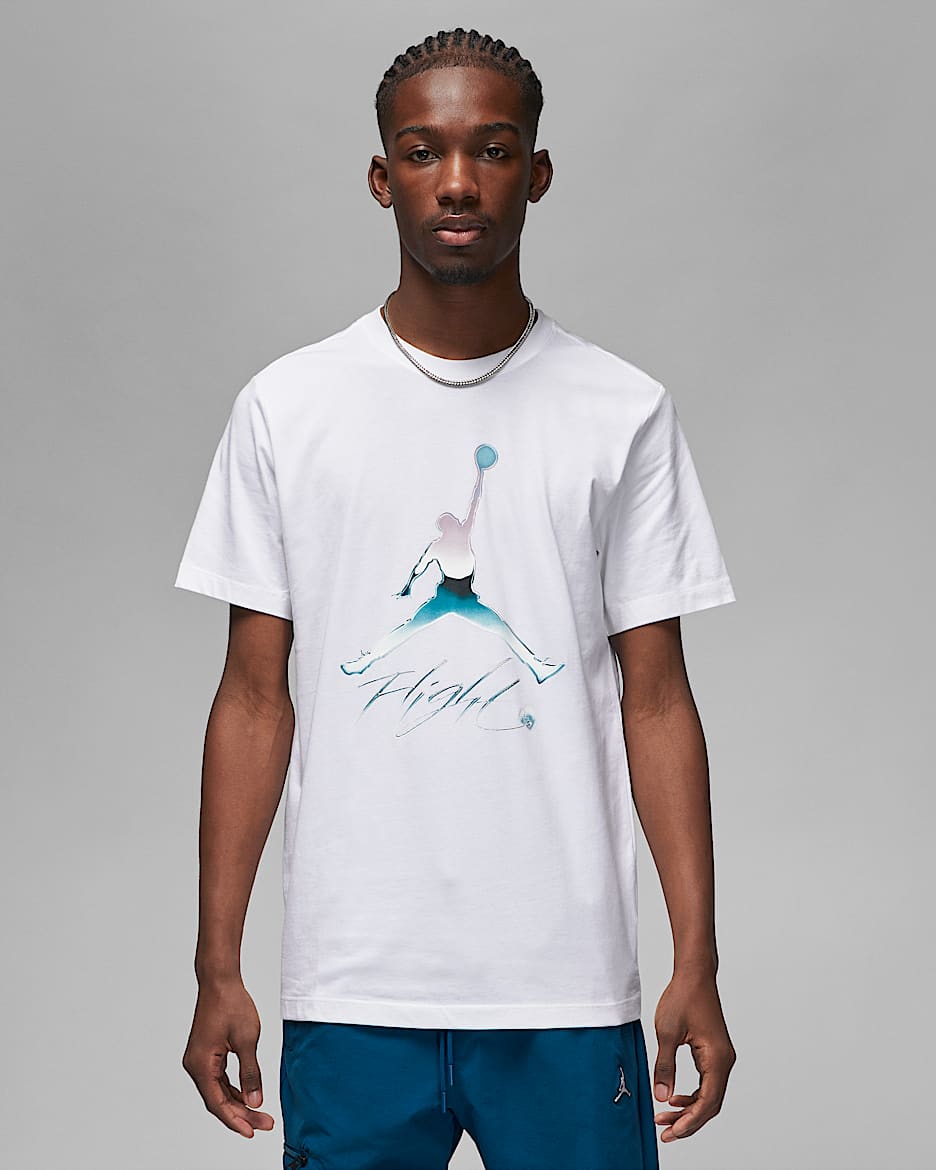 Tee-shirt à motif Jordan pour Homme - Blanc