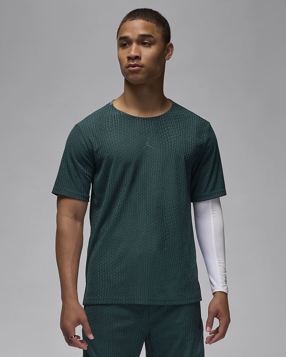 เสื้อเสริมประสิทธิภาพ Dri-FIT ADV ผู้ชาย Jordan Sport - Oxidized Green/ดำ/Oxidized Green