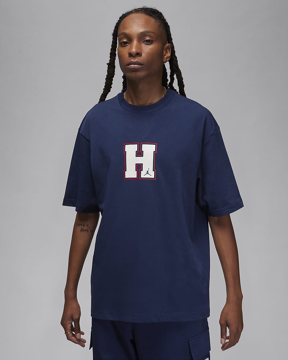 Jordan x Howard University Men's Graphic T-Shirt - College Navy