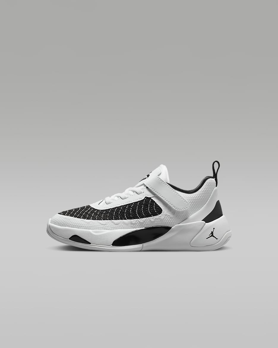 Luka 1 Younger Kids' Shoes - White/Volt/Black