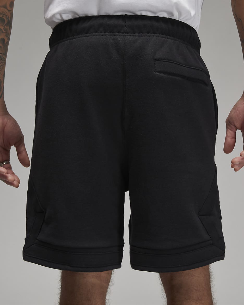 Jordan Flight Fleece Men's Shorts - Black/Black