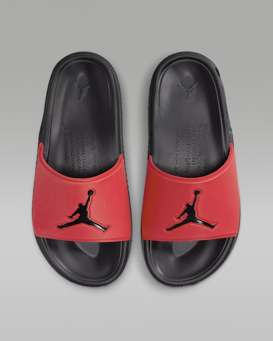 Jordan Jumpman Slipper für Herren - University Red/Schwarz