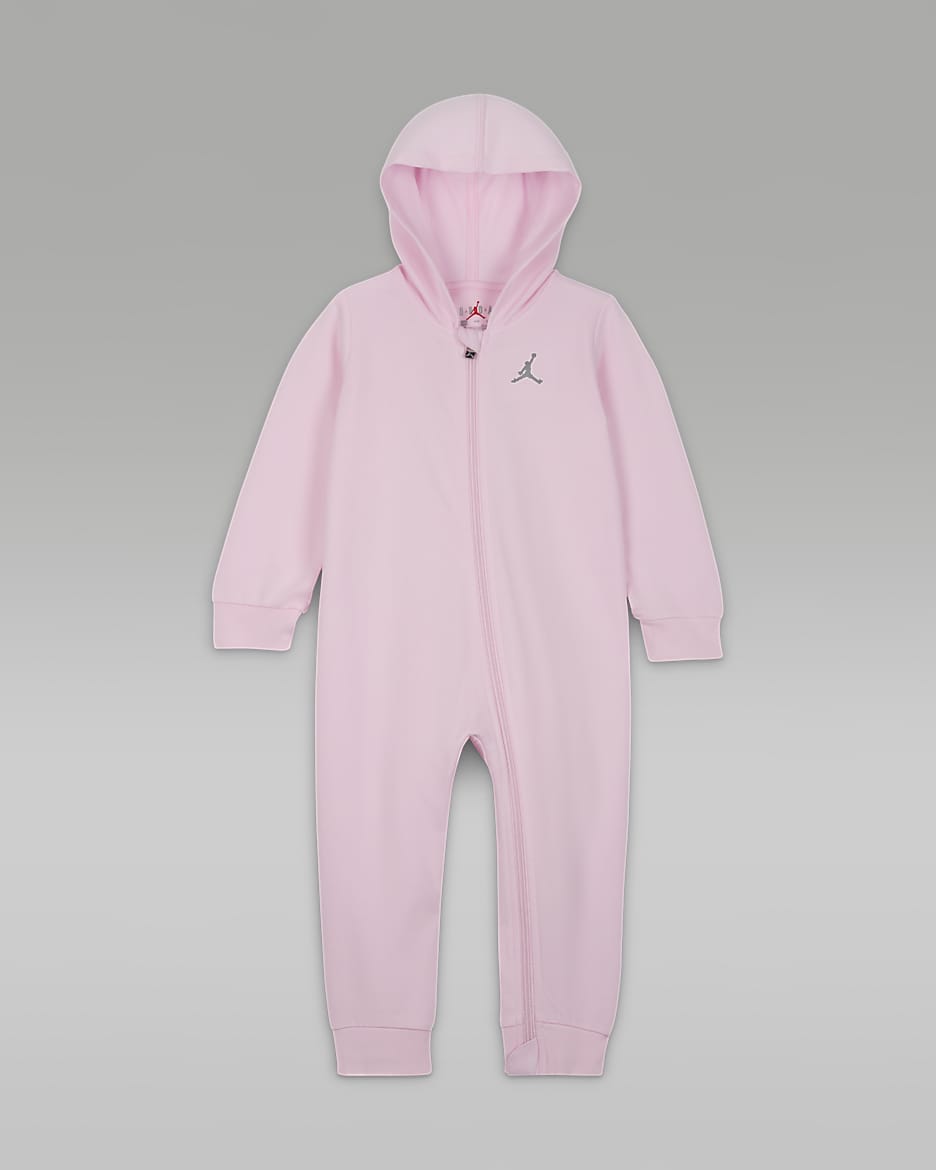 Jordan Baby (12-24M) Jumpman Coverall - Pink Foam