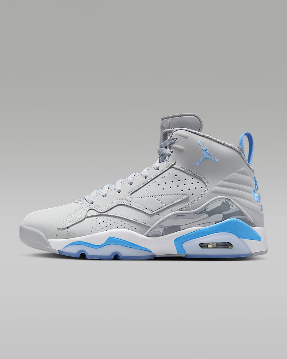 Jumpman MVP Men's Shoes - Wolf Grey/White/Neutral Grey/University Blue