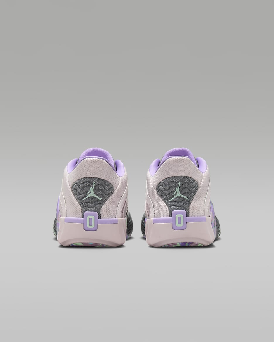 Tatum 2 Older Kids' Basketball Shoes - Light Soft Pink/Smoke/Lilac/Mint Foam