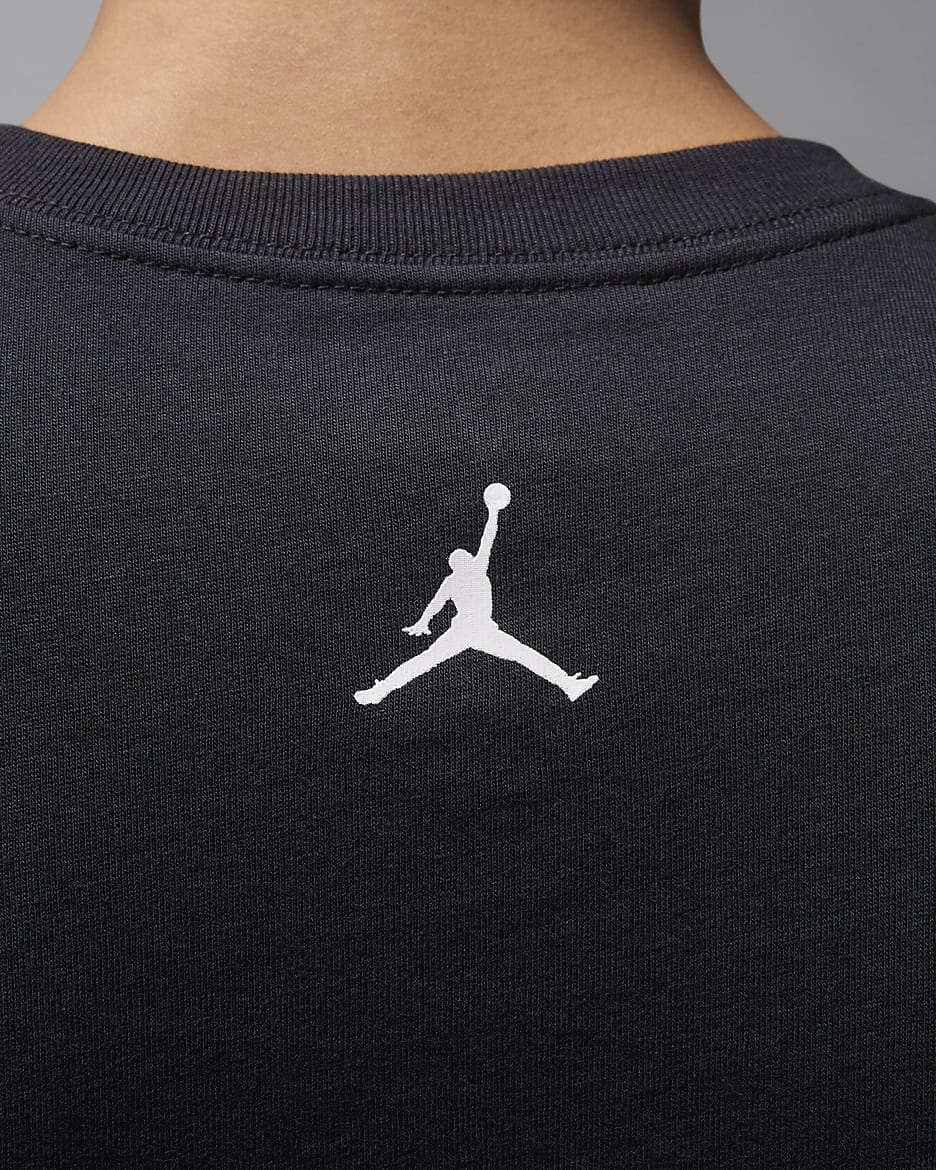 Jordan Sport Men's Dri-FIT T-Shirt - Black/White