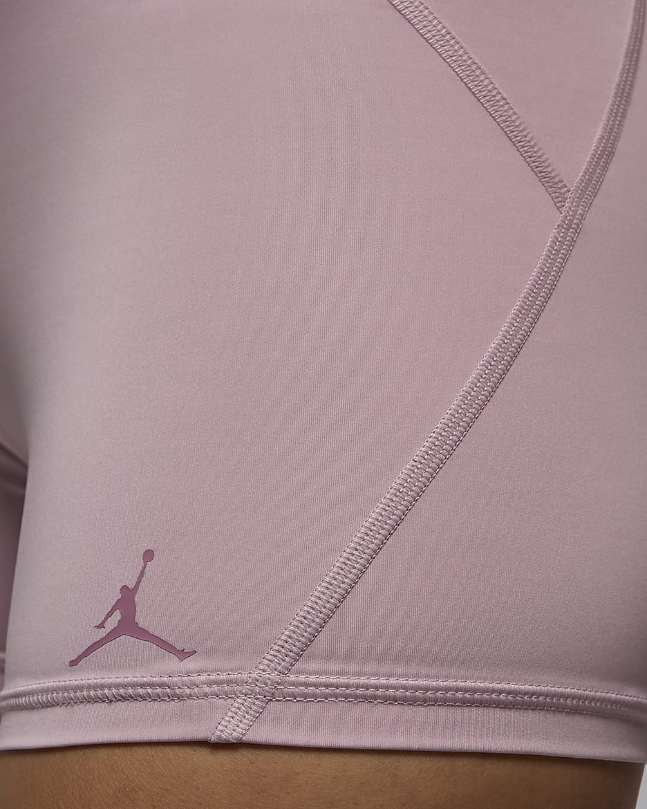Jordan Sport Women's 13cm (approx.) Shorts - Plum Chalk/Plum Dust