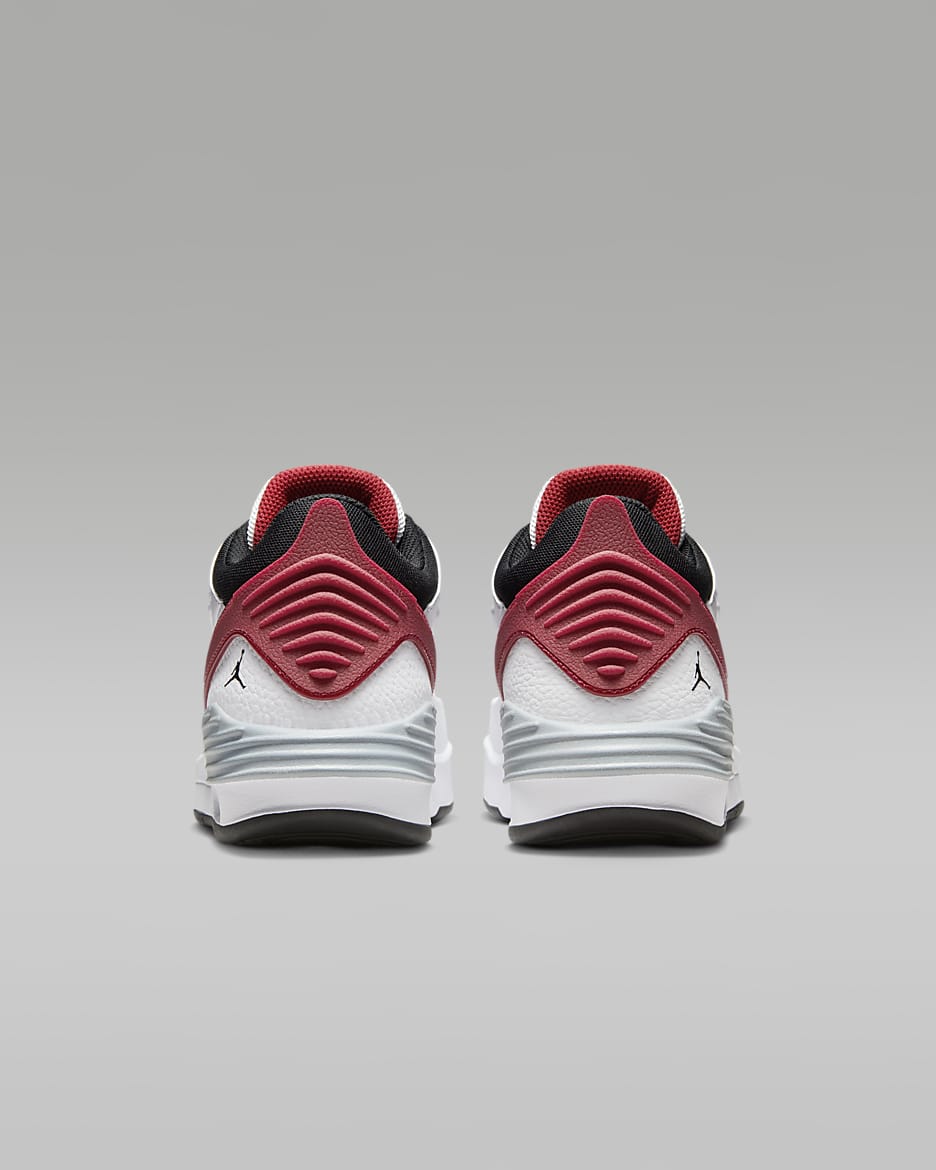 รองเท้าเด็กโต Jordan Max Aura 5 - ขาว/Varsity Red/Wolf Grey/ดำ