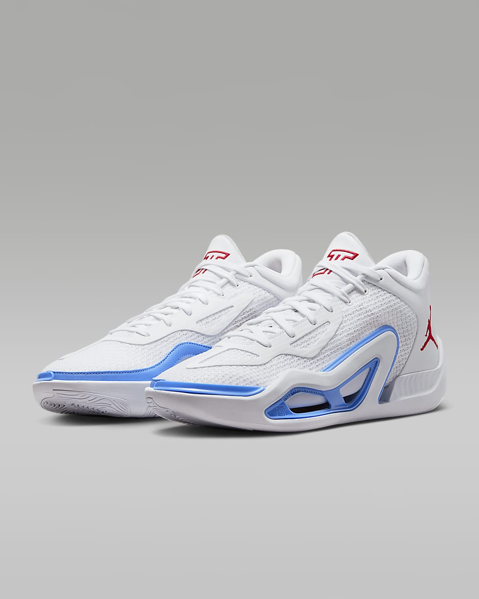 Tatum 1 "St. Louis" PF Basketball Shoes - White/University Blue/University Gold/University Red