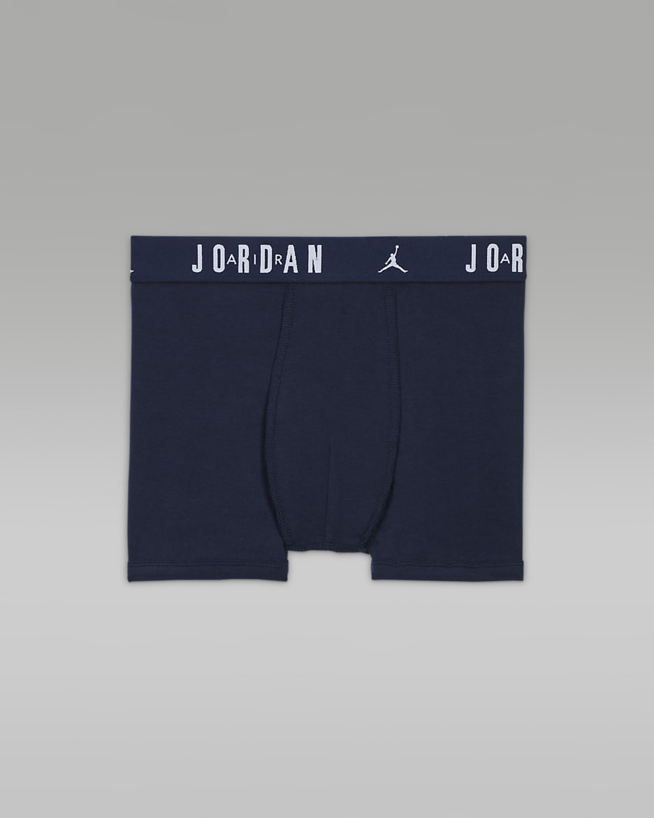 Jordan Dri-FIT Flight Essentials Older Kids' Boxer Briefs (3-Pack) - University Blue