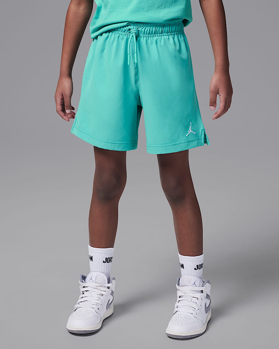 Shorts para jugar de tejido Woven Jumpman para niños talla pequeña Jordan - Azul verdoso lavado