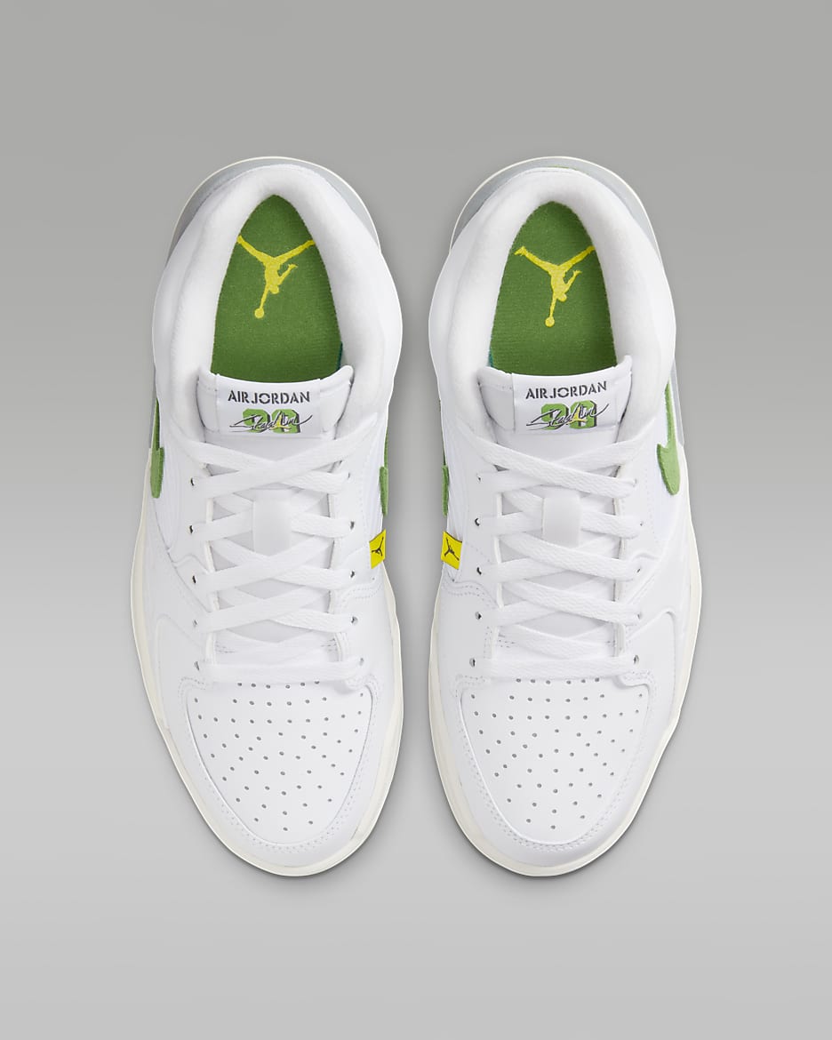 Jordan Stadium 90 Women's Shoes - White/Sail/Lightning/Chlorophyll