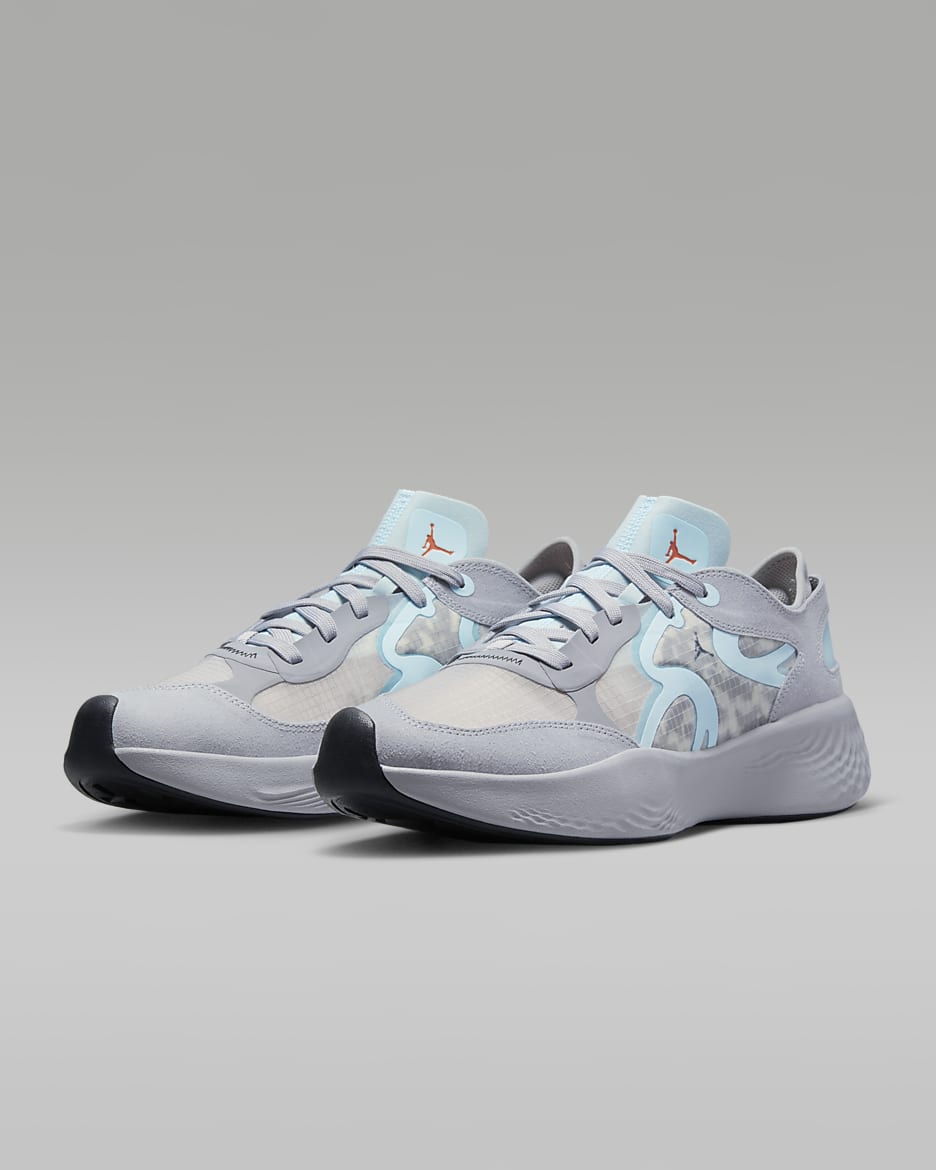 Jordan Delta 3 Low Men's Shoes - Wolf Grey/Black/Glacier Blue/Safety Orange