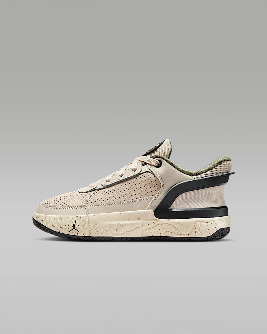 Chaussure Jordan DAY1 EO pour ado - Oatmeal/Coconut Milk/Medium Olive/Off Noir