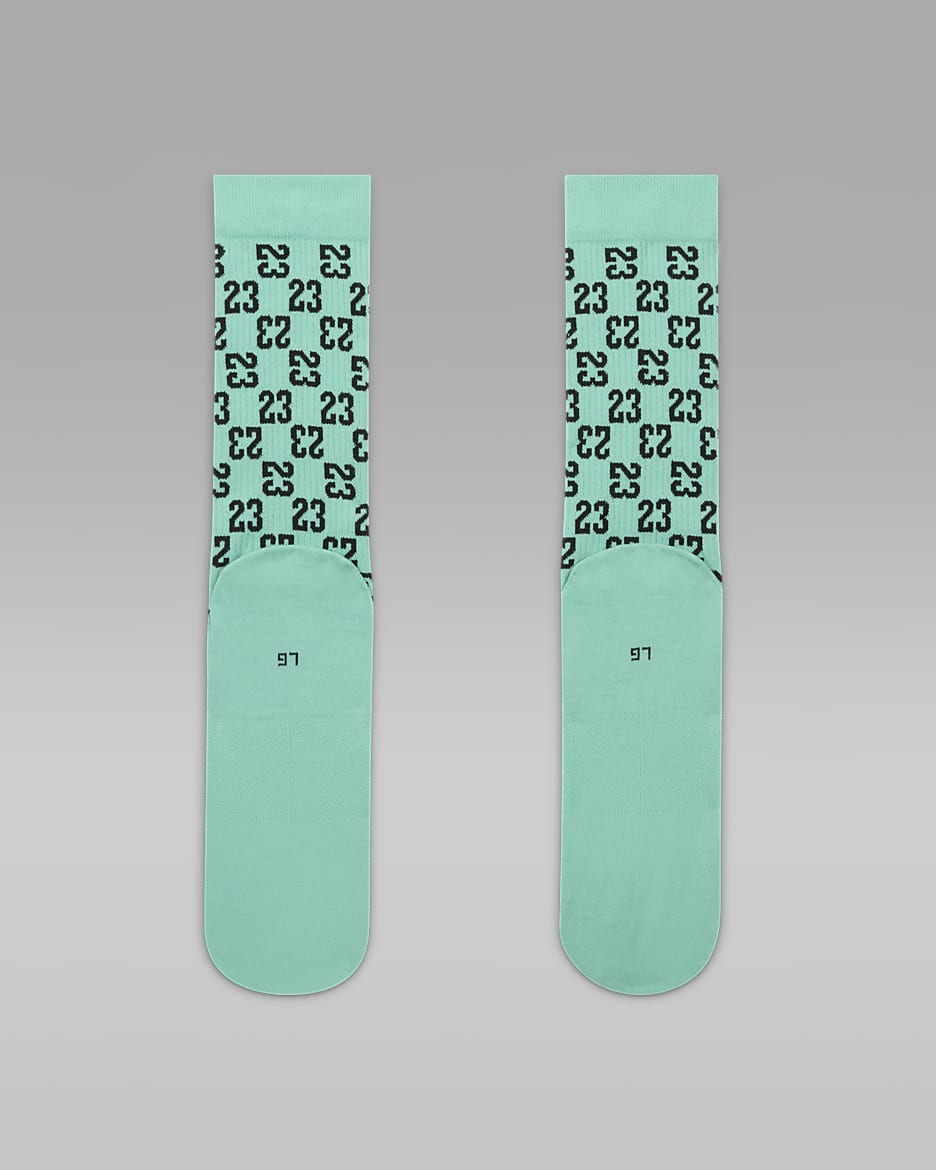 Jordan Everyday Essentials Crew Socks - Emerald Rise/Black