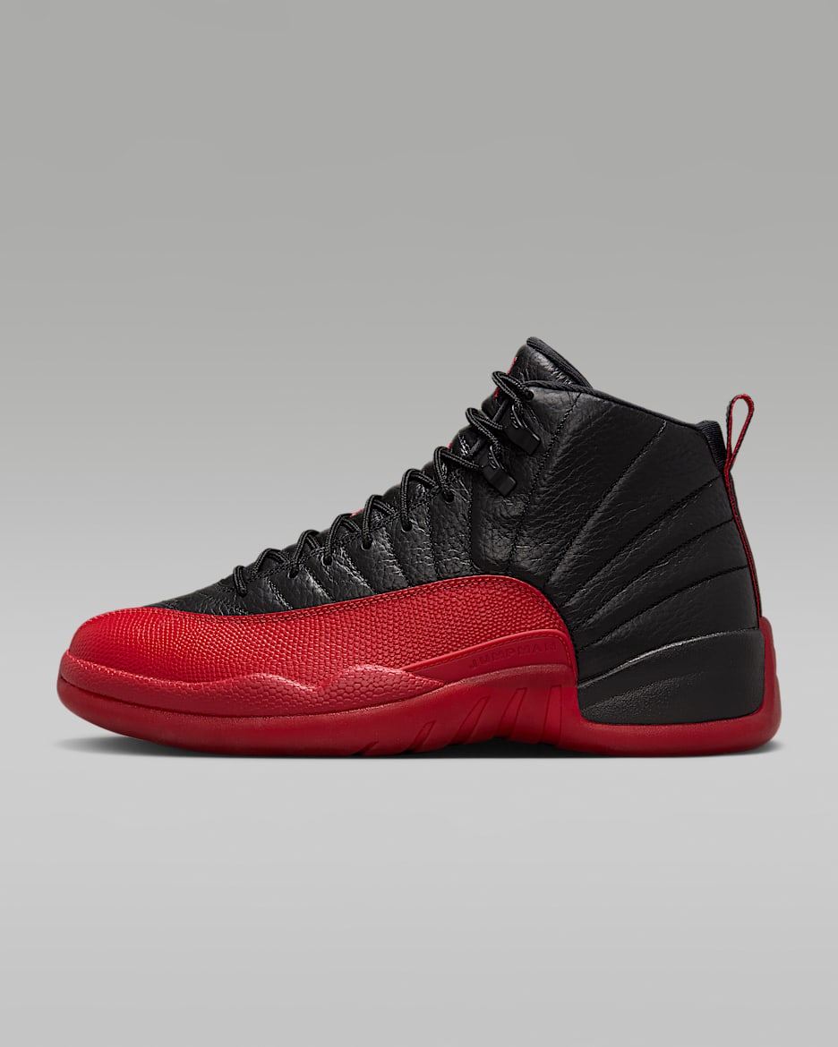 jordans retro 12 red and black