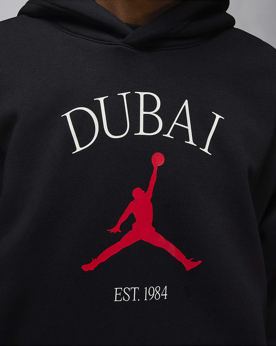 Jordan Dubai Men's Pullover Hoodie - Black